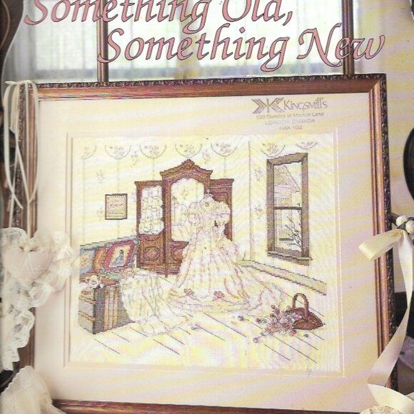 LOT OF 2 Paula Vaughan Bride | Wedding Counted Cross Stitch Craft Patterns - Picture 5 of 5